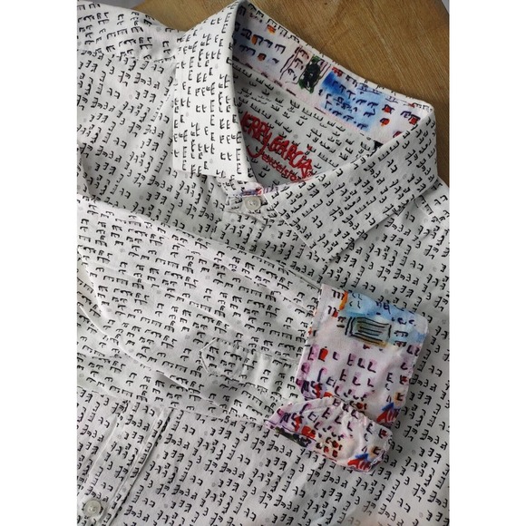 J. Garcia Other - Jerry Garcia Grateful Dead Button Down Shirt XL Flip Cuff Long Sleeve